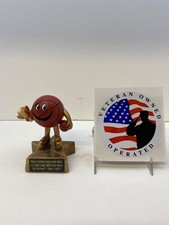 March Madness Basketball Office Pool Award Trophy FREE Engraving Support the Vet