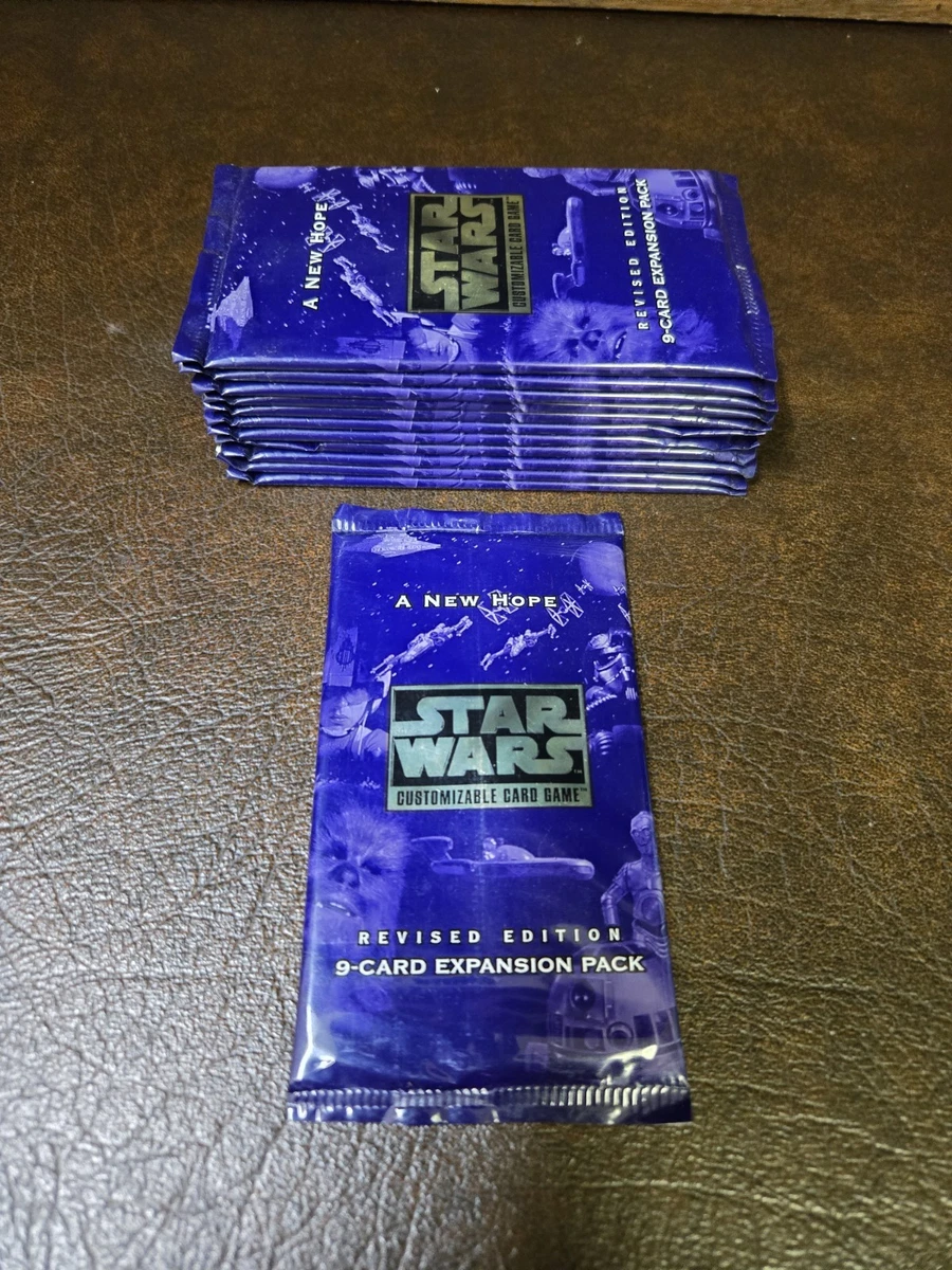 25+ Star Wars CCG Sealed Collectible Card Game Packs for sale