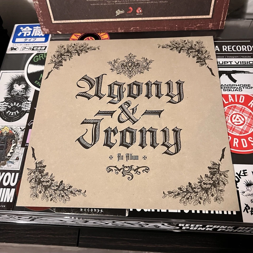 Alkaline Trio Agony and Irony 2xLP 2013 SRC Vinyl Reissue. Rare! 250 Copies! OOP - Image 4 of 4
