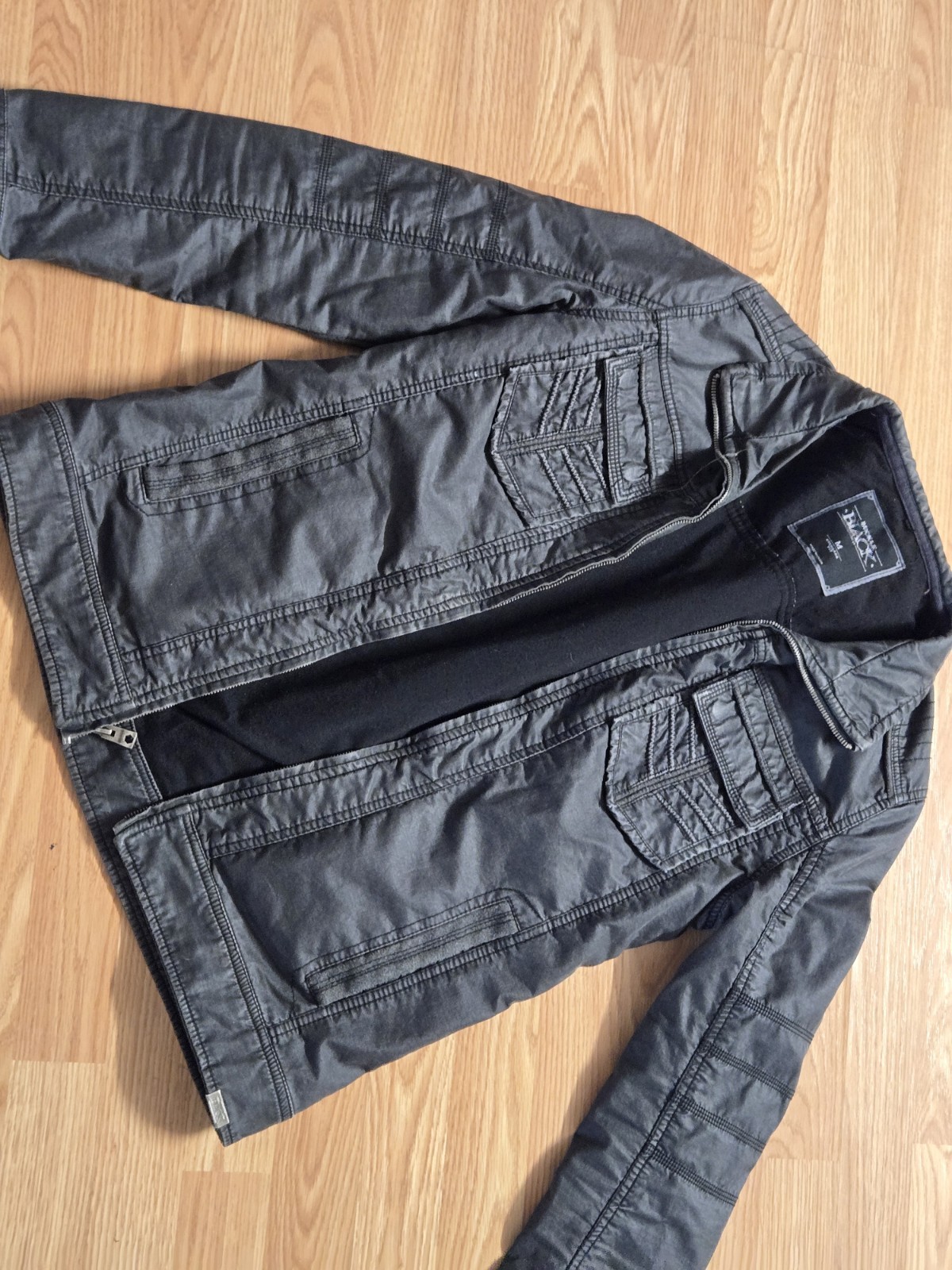 Black Buckle Utility Jacket (Read Description) - image 1