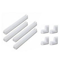 8 Pieces Foam Corner Protectors Thick Guard Textured for Storage