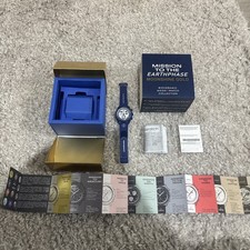 Omega X Swatch Mission To Earthphase Moonshine Gold fast dispatch 