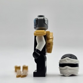 LEGO Ninjago Zane Skybound minifigure 70603 njo0189 with Gold Swords