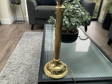 Vintage Brass Corinthian Column Table Lamp Base House Of Fraser 41cms PAT Tested