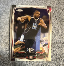 Topps 2014 Topps Chrome Ra'Shede Hageman Rookie Card #166 Atlanta Falcons. rookie card picture