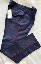 Men's GUCCI Navy Wool pants Trousers - XXL SZ56 New Auth