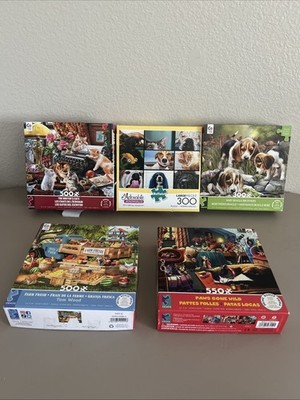 Ceaco Puzzle Lot Of 5