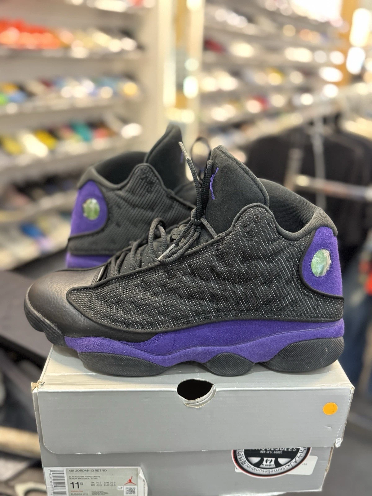 Taglia 11 5 Jordan 13 Retro Court Viola