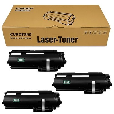 Eurotone 3x Toner Cartridge Compatible for Kyocera TK1170 Black xK-New#000