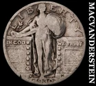 1930-S Silver Standing Liberty Quarter - Scarce  Better Date  No Reserve  #J8361