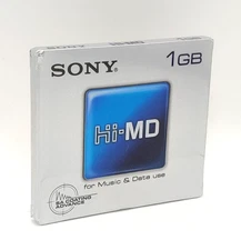 SONY Hi-MD 1GB Recordable Mini Disc HMD1GA Sealed Tracking Made in Japan Sealed