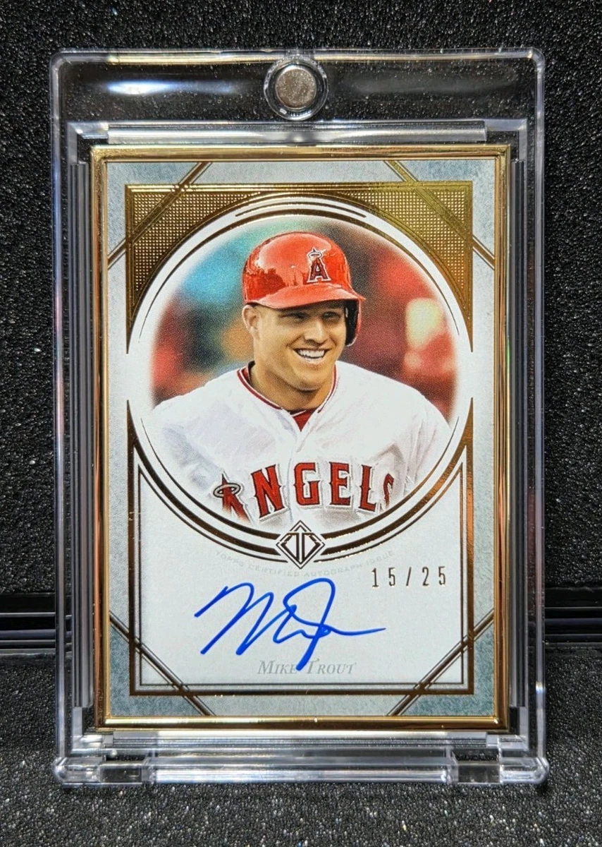 Topps Mike Trout Baseball Sports Trading Cards & Accessories