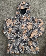 Volcom Jacket Boys Youth Medium Snowboard Ski Waterproof Rate Fist Design