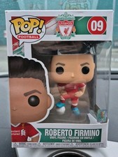 Funko Pop! Vinilo Fútbol: Liverpool Roberto Firmino #09 Caja Abollada Nueva Figura
