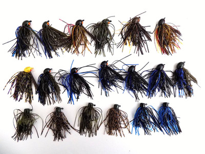 ZMAN WEEDLESS JIGS 6/3/16, 2/1/4 & 11/3/8 oz. - 19 JIGS - D23