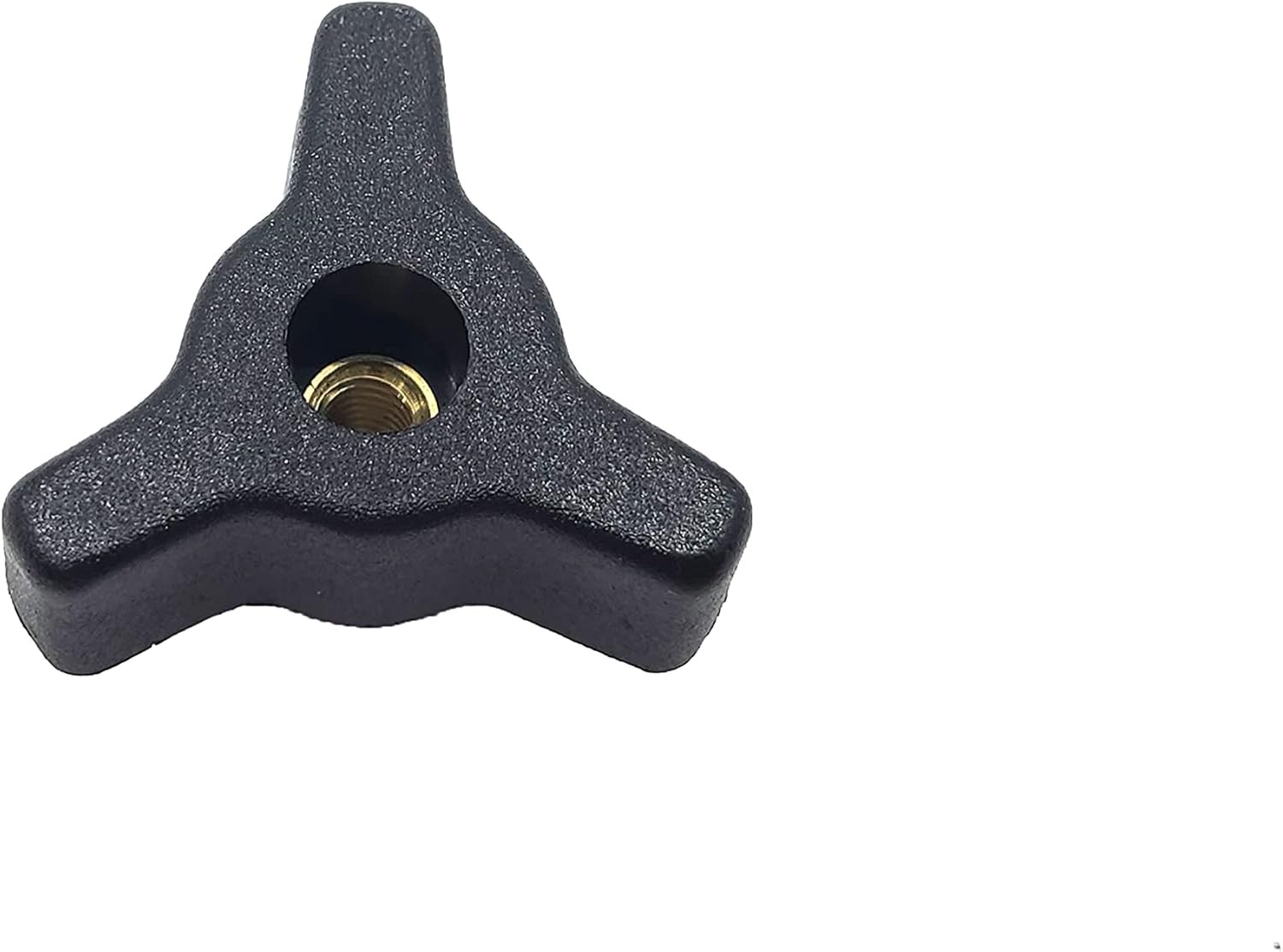 Taytools 770832 Lot 10 Each 1/4-20 Female Thread Tri-Star Knobs 1-3/16 Black 