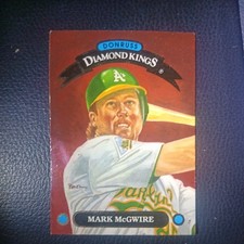 1993 Donruss - Diamond Kings Mark McGwire #DK-18