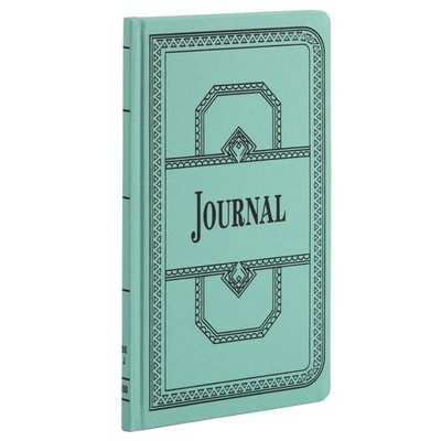 Boorum & Pease 66 Series Account Book, Journal Ruled, Green, 150 1 pack, Blue