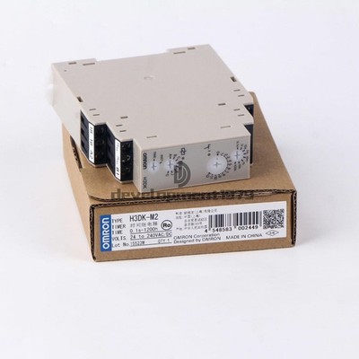 Omron H3DK-M2 24-240VAC/DC New Omron Timer Relay H3DKM2