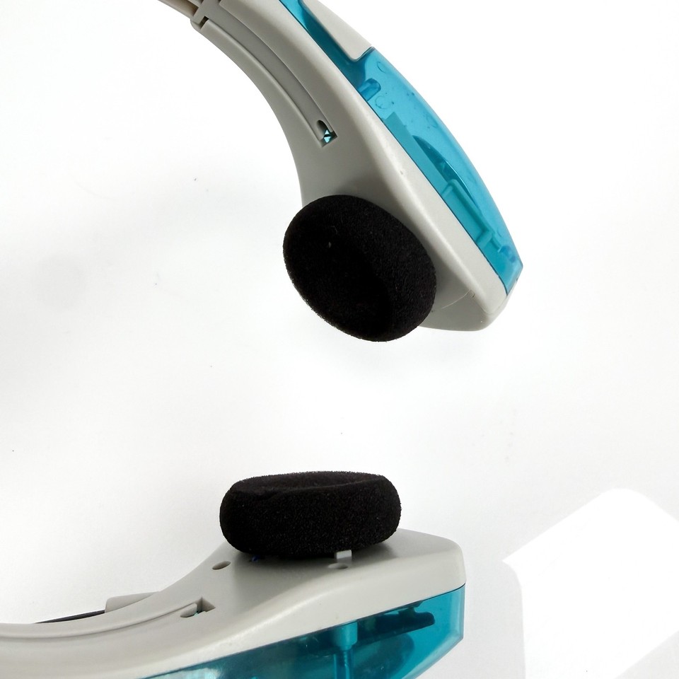Suntone AM FM Radio Headphones Translucent Blue Frutiger Aero Y2K ...