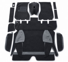 Carpet Set For Volvo P1800 Es Station Wagon Lhd Velour Snow White Coffin Carpet Black Carpet Set For Volvo P1800 Es Station Wagon Lhd Velour Snow White Coffin Carpet Black