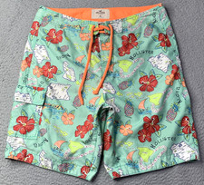 Hollister Board Shorts Mens Size XLarge Cargo Swim Beachwear Multicolor Shorts