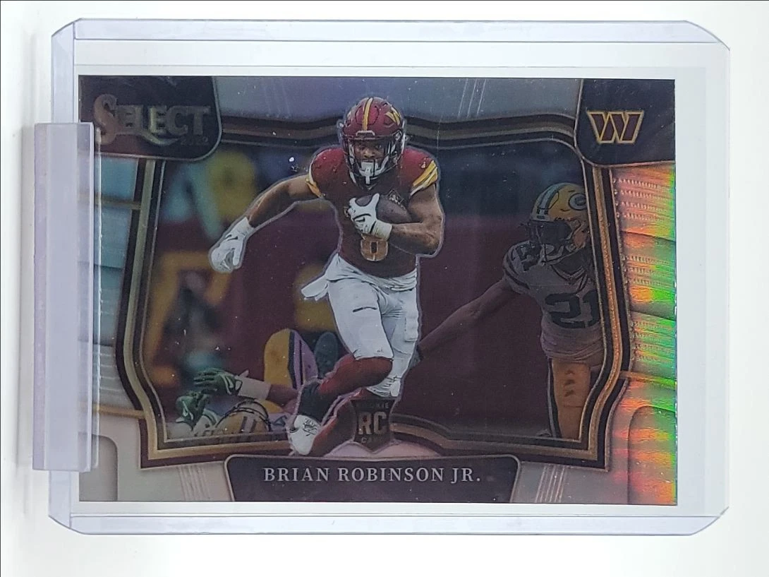 BRIAN ROBINSON JR. 2022 SELECT FIELD LEVEL ROOKIE SILVER PRIZM RC Q1787