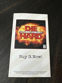 Sega Saturn Manual Only Independence Day W/Reg Card 