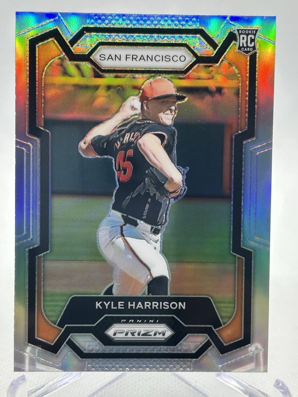 2024 Panini Prizm - Kyle Harrison #3 Silver Prizm (RC)