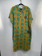 Slowtide Sunny Poncho Womens L/XL Mustard Tea...