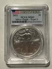 2021 Silver Eagle Type 1 PCGS MS 69
