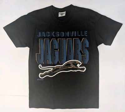 Vintage 90s Jacksonville Jaguars NFL Banned Logo 1993 T-Shirt Adult Size Med USA