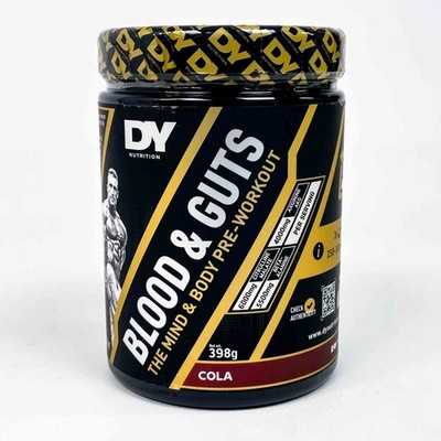 Dorian Yates Nutrition - Blood & Guts (398 g, Cola) Pre-Workout-Booster mit