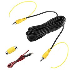 10FT Backup Camera Extension Cable, Upgraded Double-Shielded RCA Video Cable