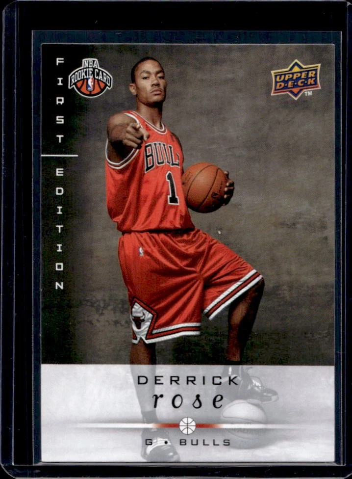 Derrick Rose trading card