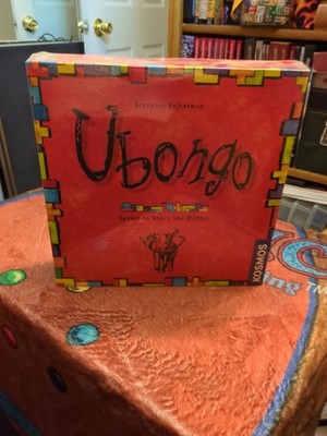 Ubongo Geometric Puzzle Board Game New Sealed