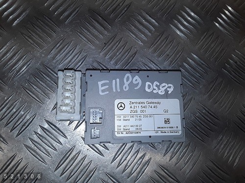 2007 MERCEDES E W211 STEUERGERAT KONTROLLEINHEIT A2115407445