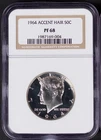 1964 John F Kennedy Half Dollar Accented Hair NGC PR 68 KM413