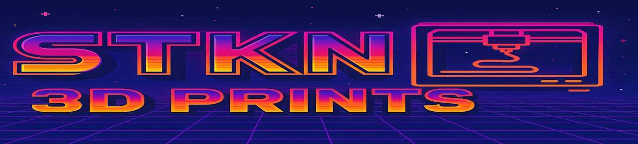 STKN 3D Prints Store Banner