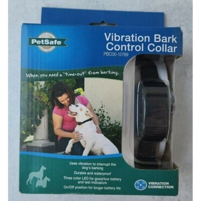 PetSafe Vibration Bark Control Collar PBC00-12789 Fits Most Neck