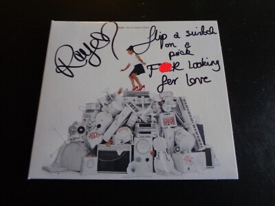 RAYE MY 21ST CENTURY BLUES RARE SIGNED /AUTOGRAPH CD & HER HANDWRITTEN LYRICS