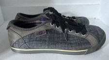 Keen Arcata Lace Up Sneaker Casual Comfort Gray Low Top 1004618 Women SZ 8 38.5