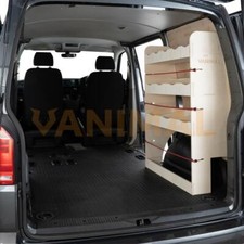 VW Transporter T5 Kombi OS Rear Ply Racking and Shelving