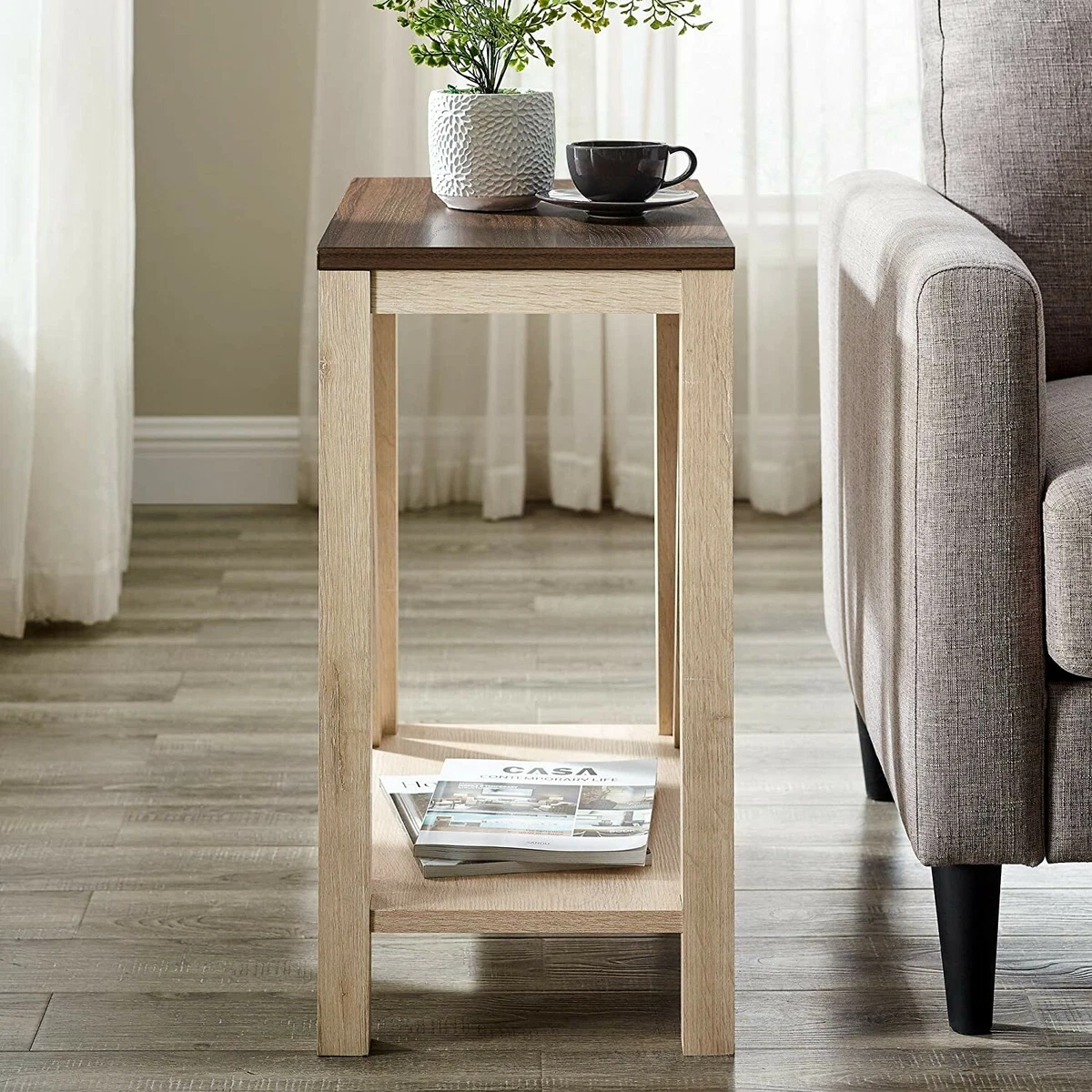 Walker edison modern end cheap table