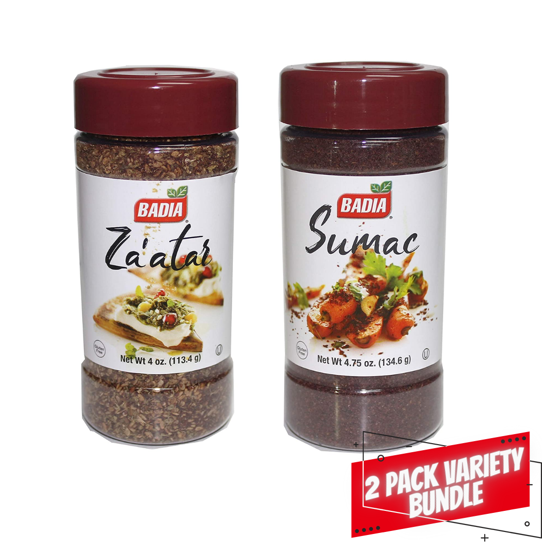 Badia Bundle Mediterranean Seasoning 1 Za'atar 4oz + 1 Sumac 4.75 oz eBay