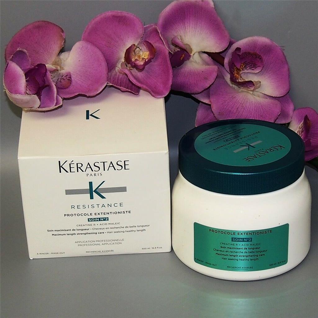 【極美品・希少】KÉRASTASE 正規サロン限定ワゴン／施術・ディスプレイ兼用 Kerastase Resistance Protocole Extentioniste Soin Nº2 500ml / 16.9