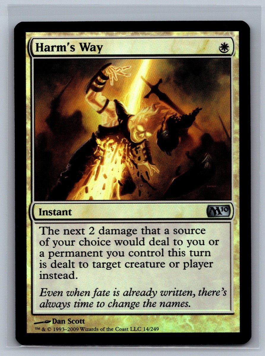 Magic The Gathering Magic 2010 Harm's Way #14/249 Foil MTG Magic The Gathering Magic 2010 Harm's Way #14/249 Foil MTG