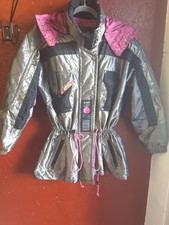 Kaelin Solar Womens Vintage Size 8 Metallic Ski Snowboarding