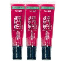 3 BATH  BODY WORKS C.O. BIGELOW   1641 MAGENTA MINT MENTHA LIP TINT .5 OZ NEW