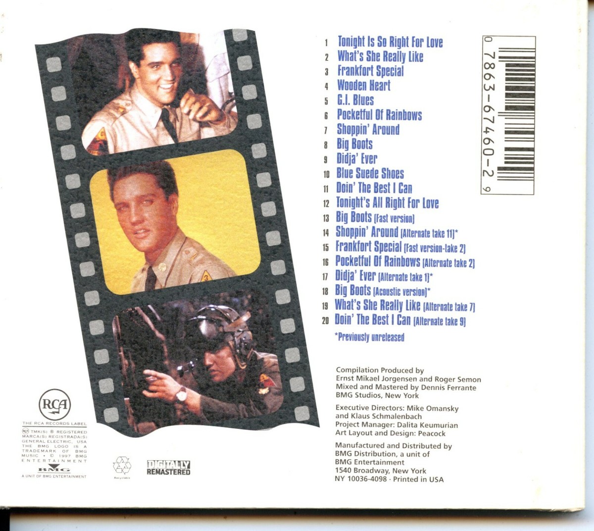 Elvis G.I. Blues コレクターズエディション新品2枚+7\"レコード Elvis G.I. Blues コレクターズエディション新品2枚+7 レコード